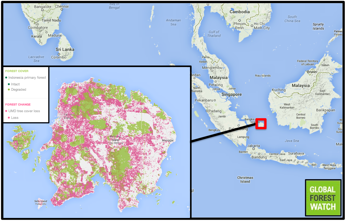 Peta Perkebunan Nusantara